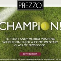 What small businesses can learn from Murray mania Prezzo promotion