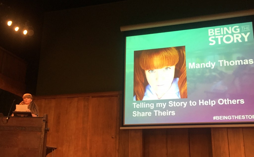 Mandy Thomas at Being The Story