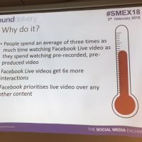 Digital do’s and don’ts from SMEX18 SMEX 18 - Livestreaming
