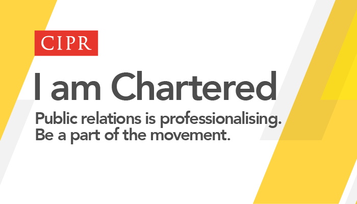 Becoming a chartered PR professional